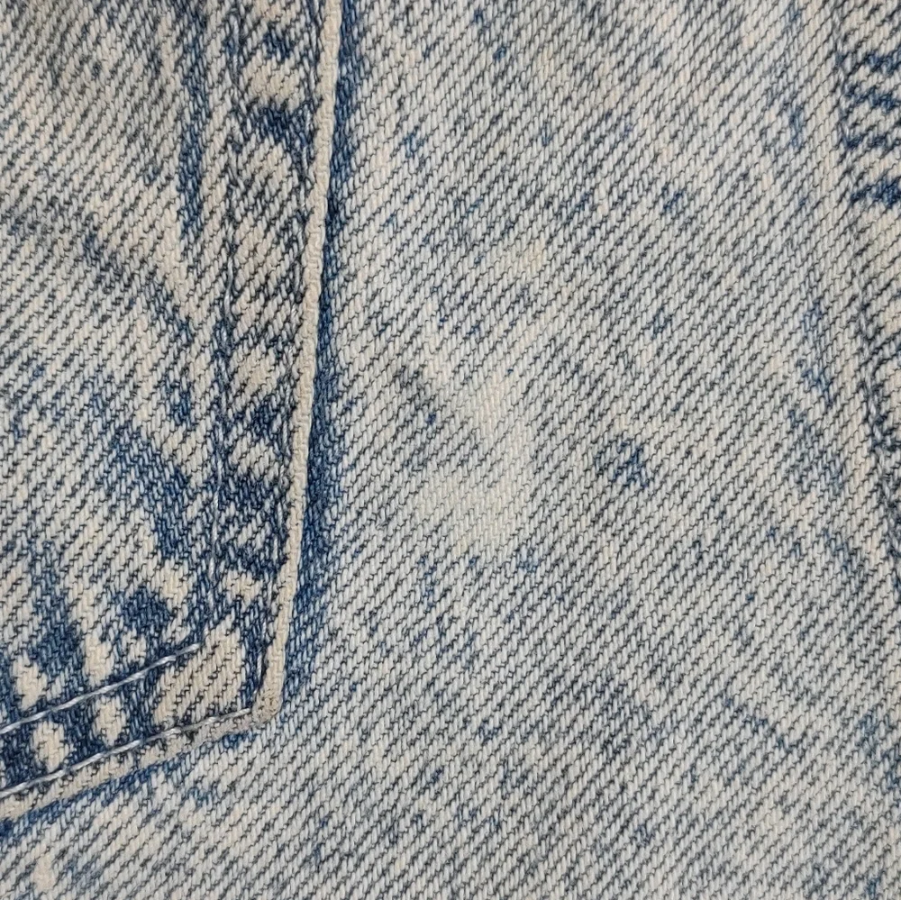 PacSun Cut Off High Rise Festival Denim Blue Women's Shorts - Picture 6 of 9